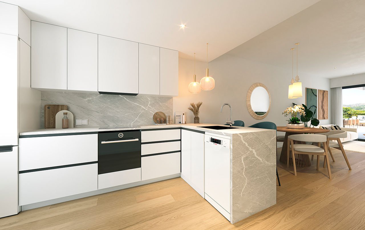 Fantastische Appartements mit 1 Schlafzimmer, 1 Bad, Klimaanlage, Kfz-Stellplatz und Gemeinschaftspool