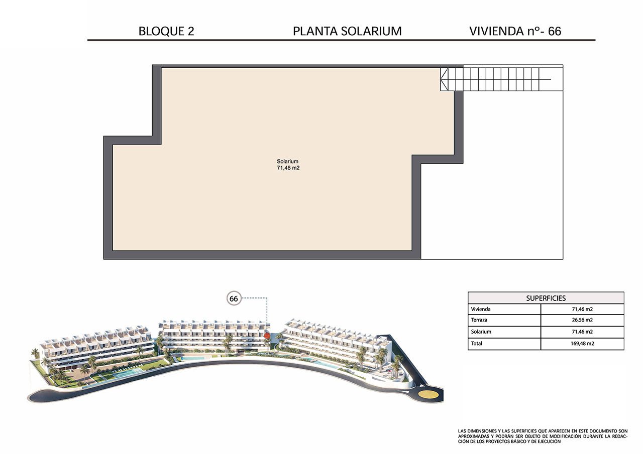 Penthouse-Wohnungen mit 2 Schlafzimmern, 2 Bädern, Dachterrasse, Gemeinschaftspools und Meerblick