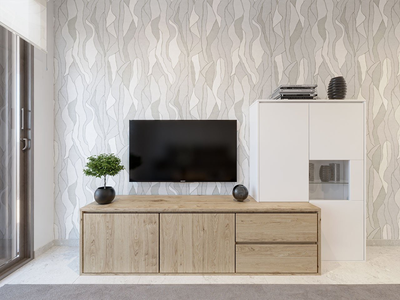 Wohnungen mit 3 Schlafzimmern, 2 Bädern, Tiefgaragenstellplatz und Gemeinschaftspool nur 500 m vom Strand