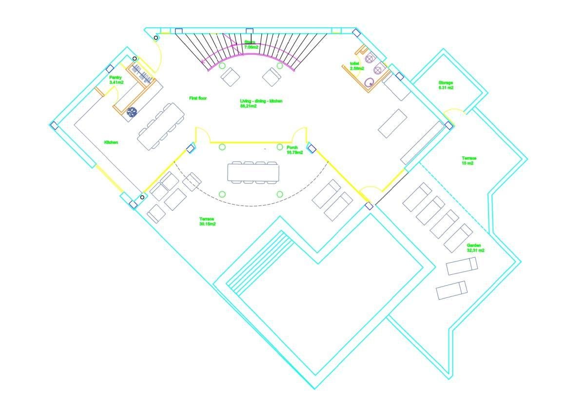 Moderne Villa mit beheiztem Pool und spektakulärem Panoramablick auf Küste und Meer und mit Vermietungslizenz