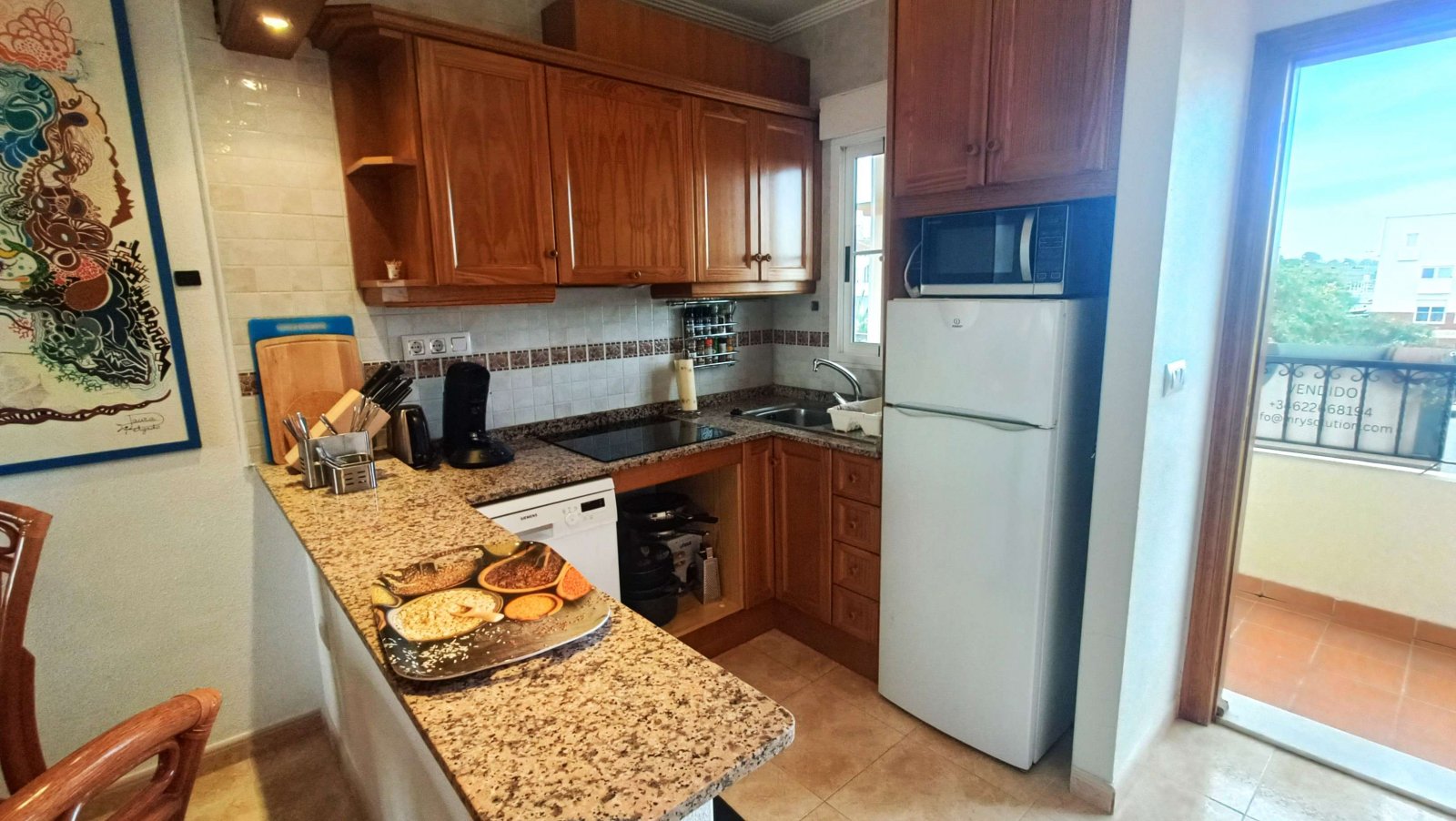Appartement mit 2 Schlafzimmern, 1 Bad, Dachterrasse und Gemeinschaftspool