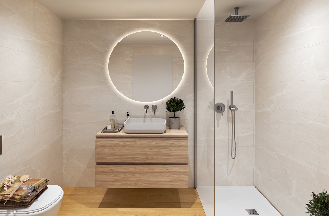 Appartements mit 3 Schlafzimmern, 2 Bädern, Klimaanlage und optionalem Tiefgaragenstellplatz im Zentrum von Palma de Mallorca