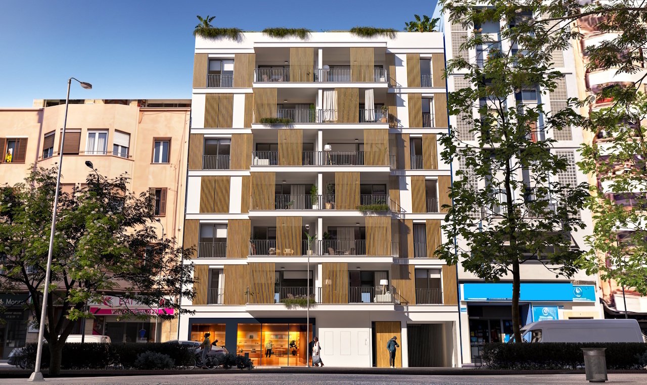 Appartements mit 3 Schlafzimmern, 2 Bädern, Klimaanlage und optionalem Tiefgaragenstellplatz im Zentrum von Palma de Mallorca