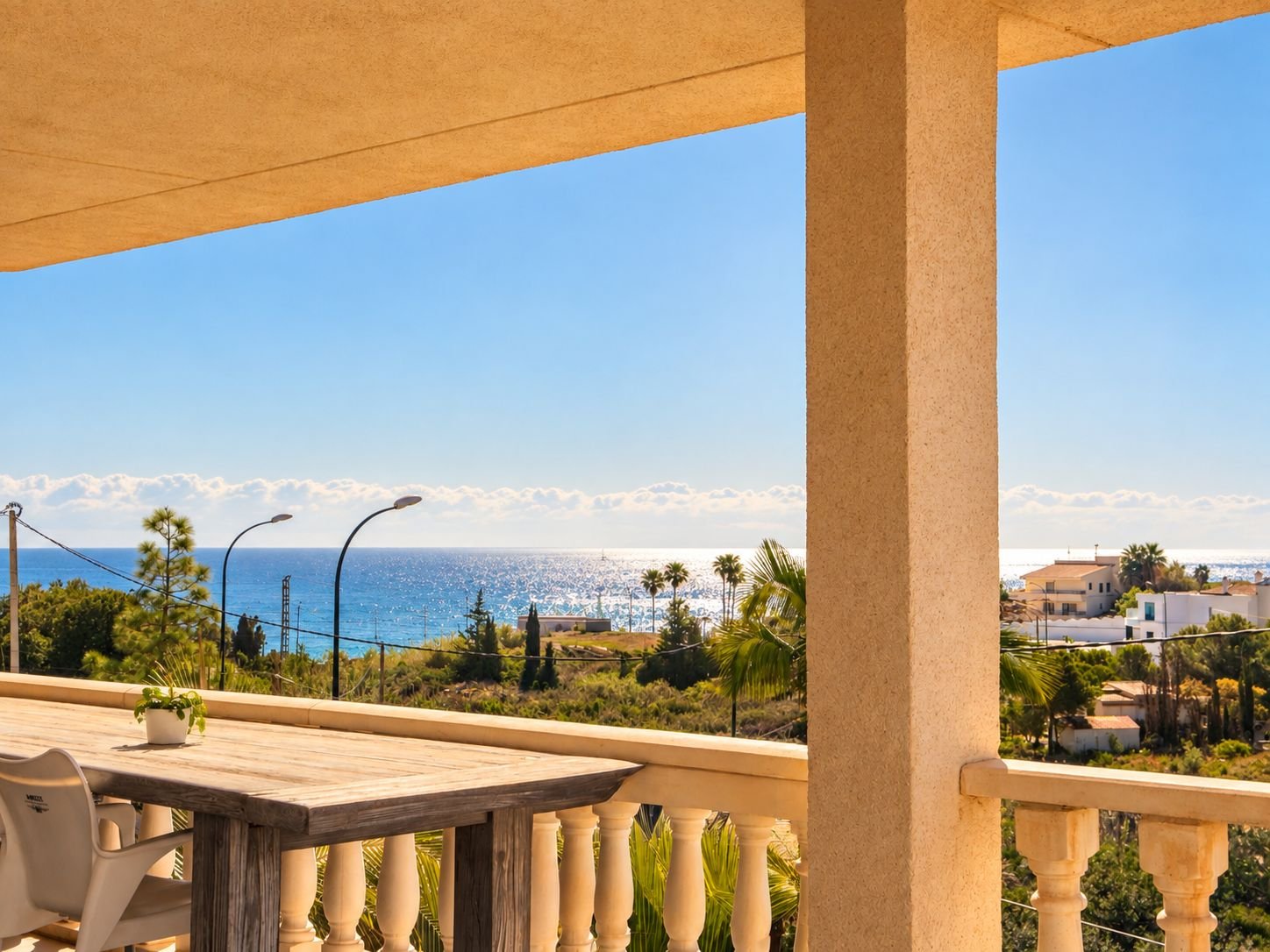 Mediterrane Villa mit Meerblick in Strandnähe in Cala D'or