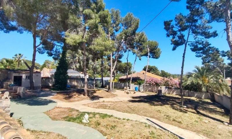 Charmante Villa mit Meerblick in Pinar de Campoverde auf einem großen von Pinien umgebenen Grundstück