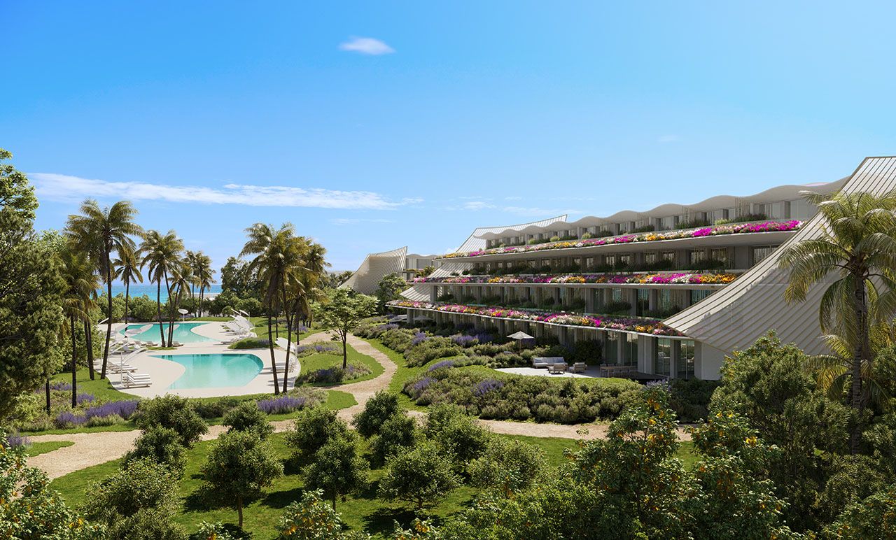 Exclusive 2 bedroom apartments in a fantastic development only 300 m from the beach