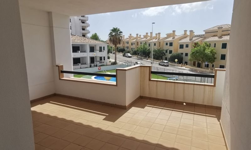 Spacious first floor apartment facing south on the Campoamor Golf course