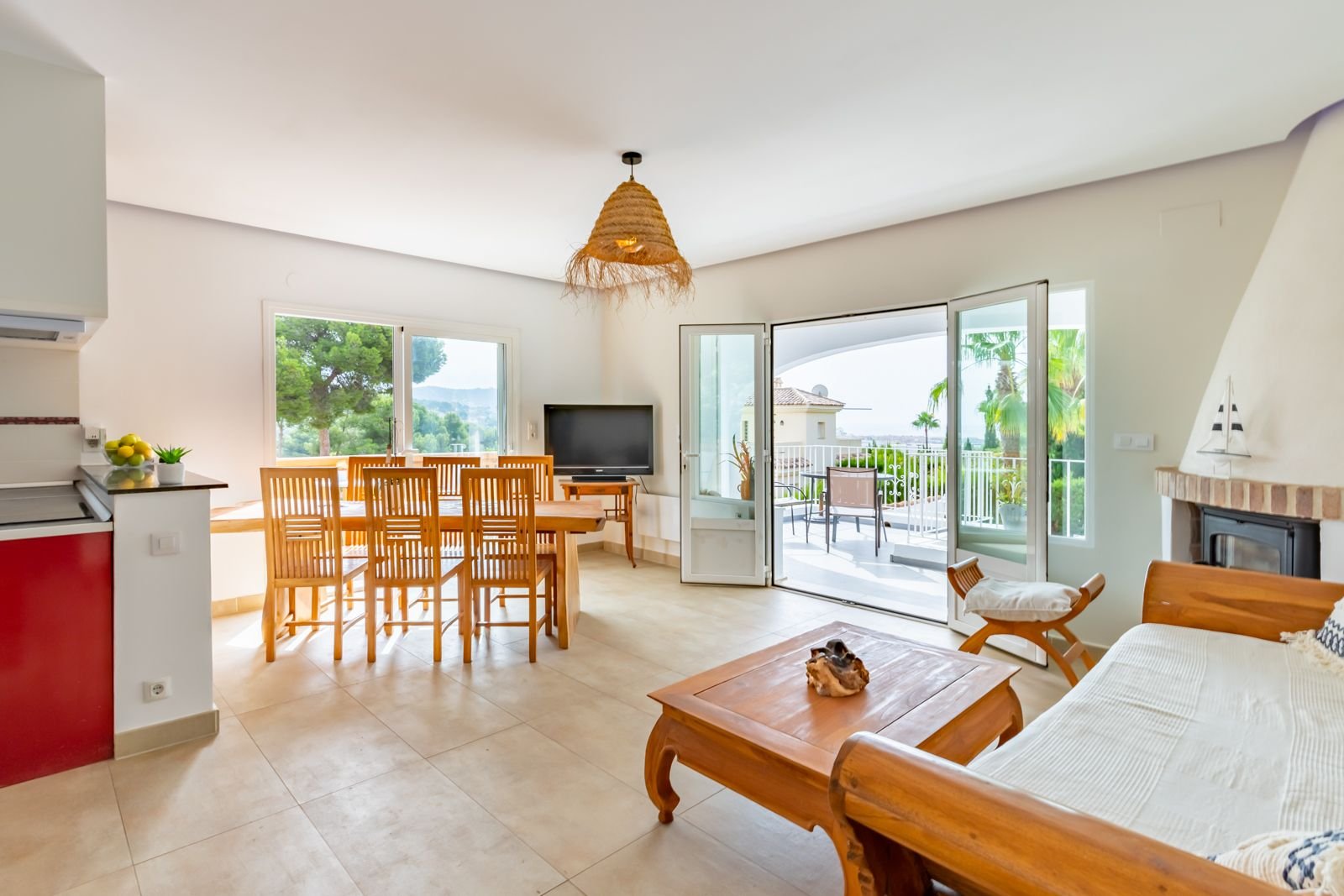 Villa mit 3 Schlafzimmern, 3 Bädern, Privatpool und Meerblick