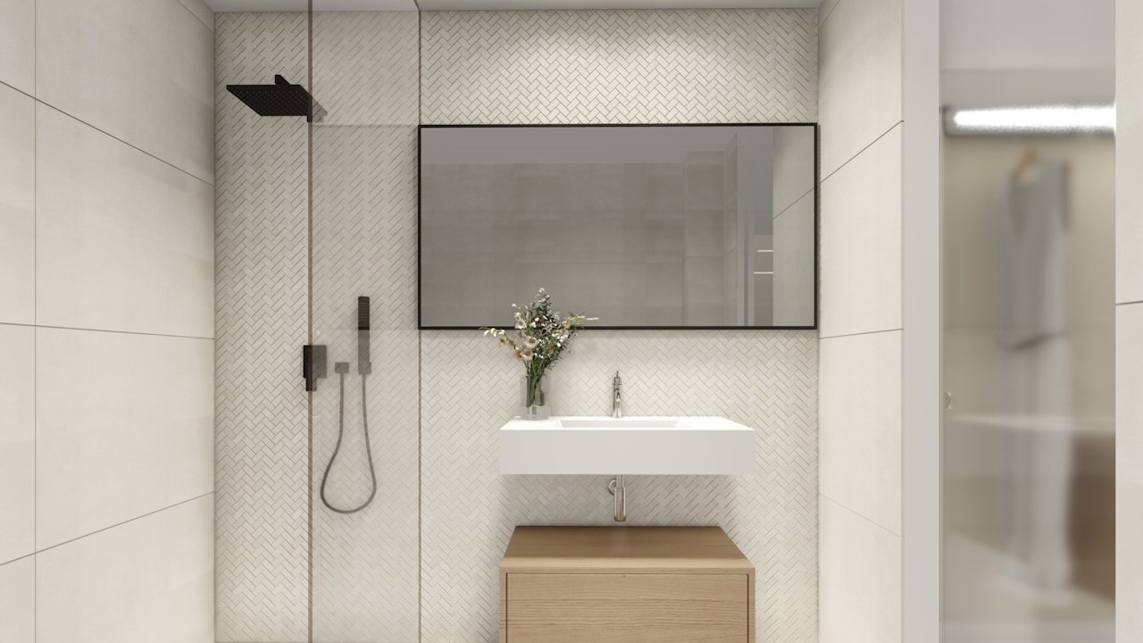 Spacious townhouses with 3 bedrooms, 2 bathrooms, 1 toilet, private pool and private parking