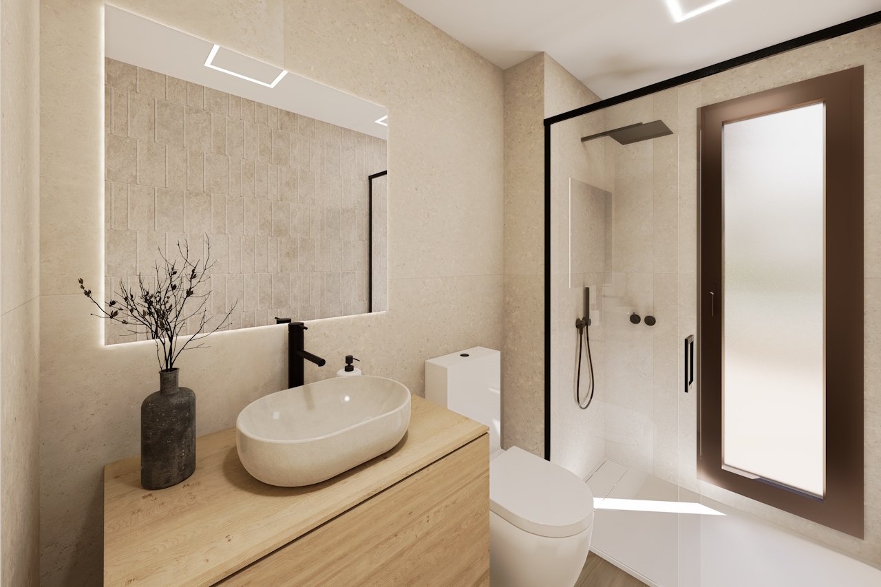 Villas with 3 bedrooms, 2 bathrooms, guest toilet, underground parking space and communal pool beside Serena Golf