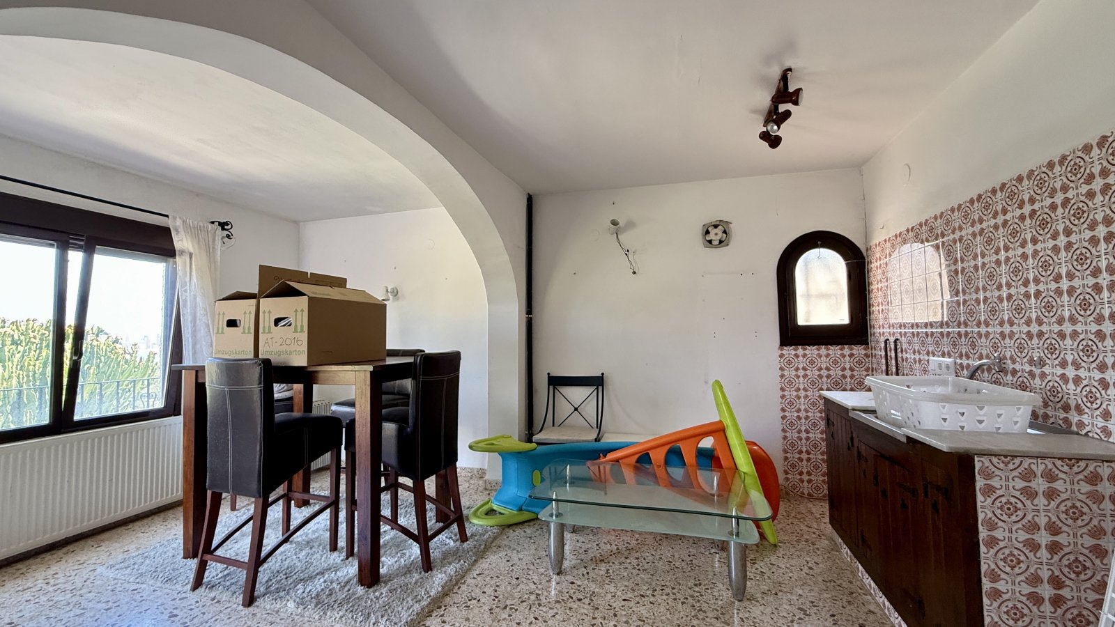 Villa with sea views in an excellent location in Calpe