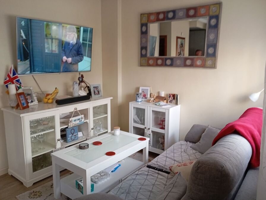 Terraced house with 2 bedrooms, 1 bathroom, a guest toilet, a roof terrace and a communal swimming pool
