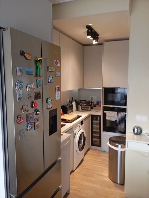 Terraced house with 2 bedrooms, 1 bathroom, a guest toilet, a roof terrace and a communal swimming pool