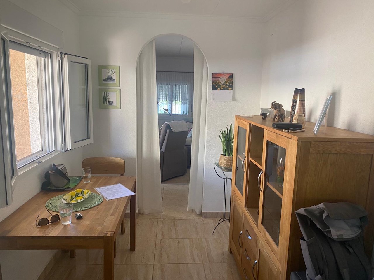 3 bedroom, 1 bathroom Villa with roof terrace and carport in a quiet location