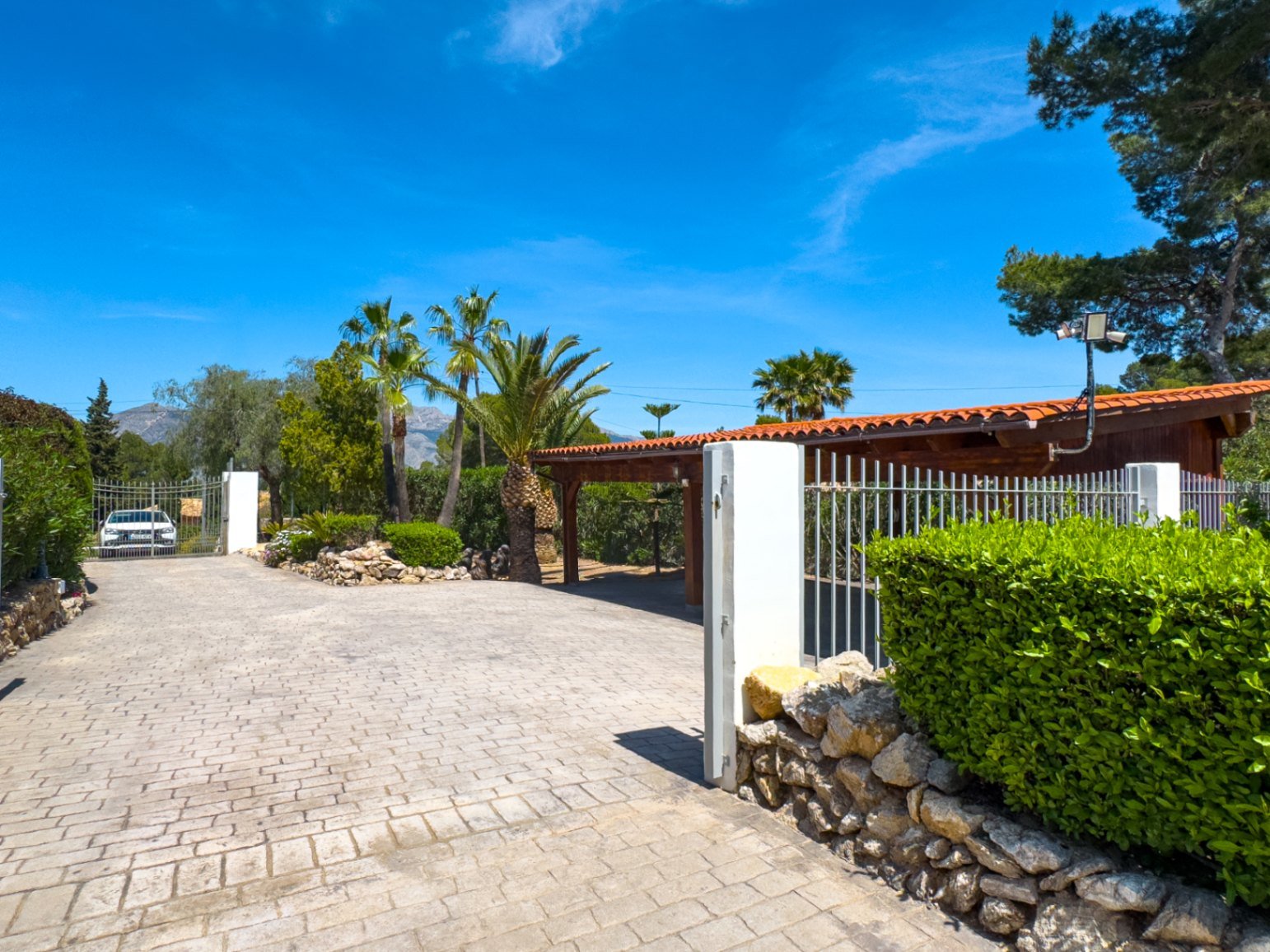 Private Mediterranean Finca with Open Mountain Views and Extensive Outdoor Living
