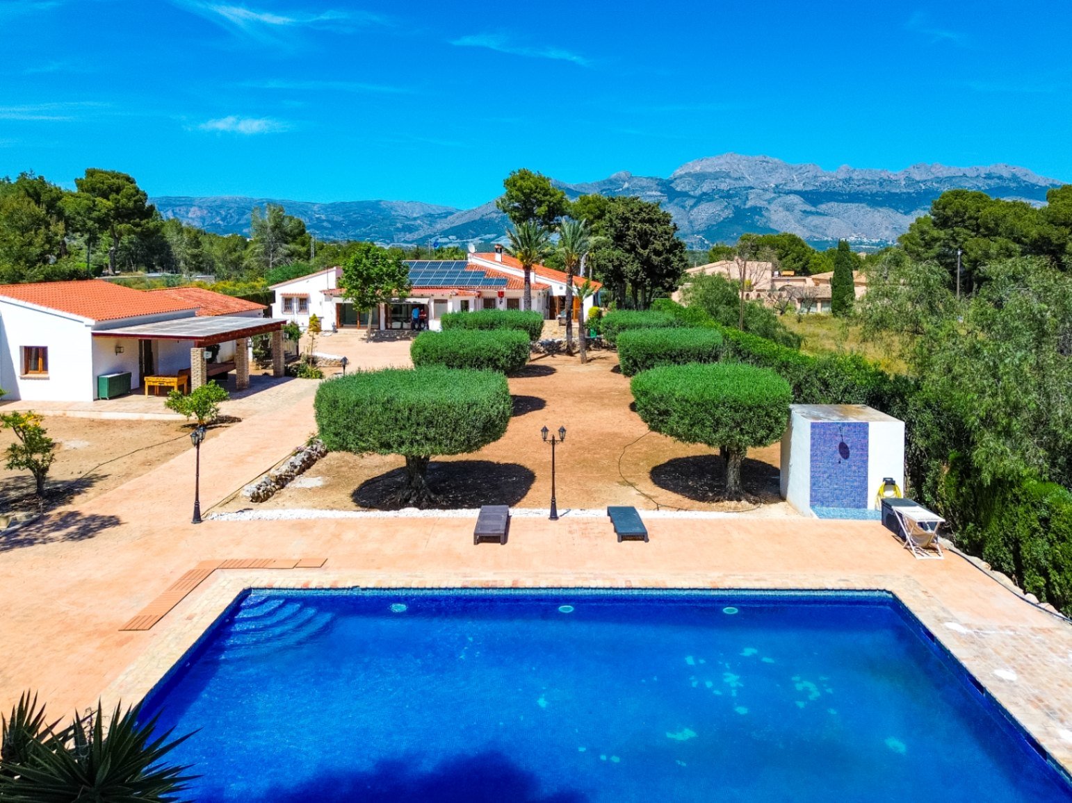 Private Mediterranean Finca with Open Mountain Views and Extensive Outdoor Living