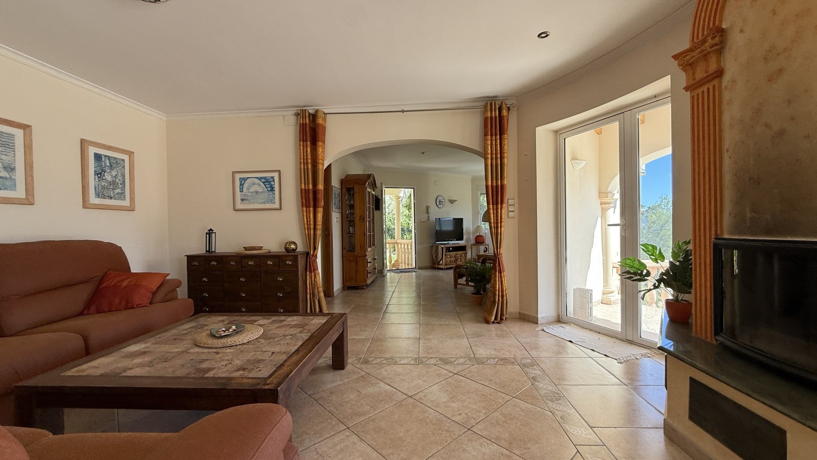 2-Bedroom Villa with Pool in Pego, Quiet and Nature-Filled Location on Monte Mostalla