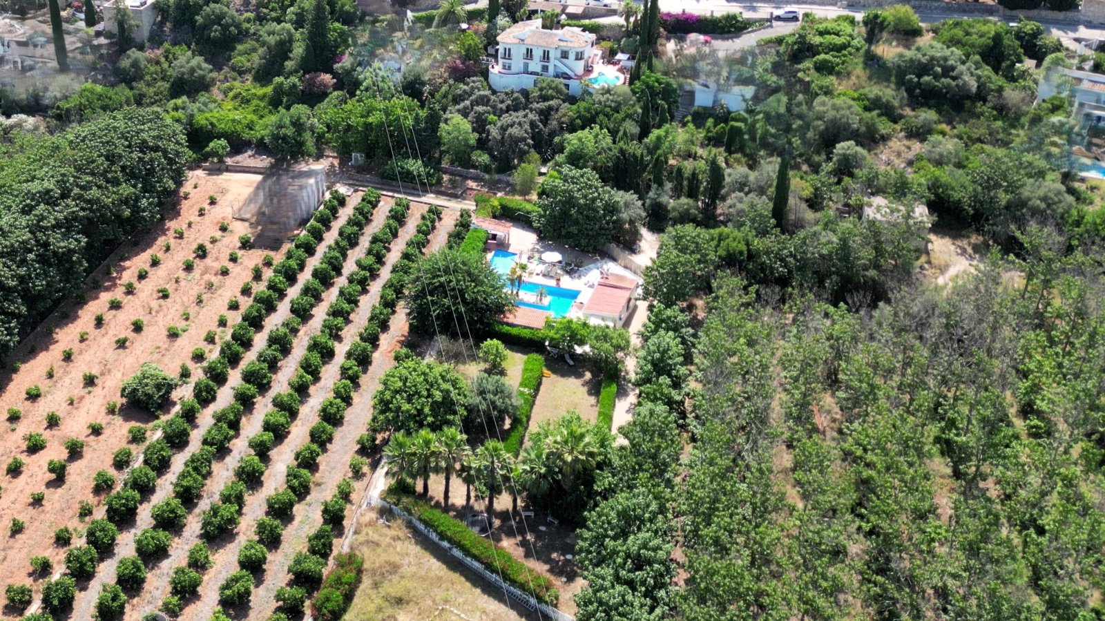 Mediterranean Estate on Monte Pego with Guest Casita, Two Private Pools and Exceptional Potential