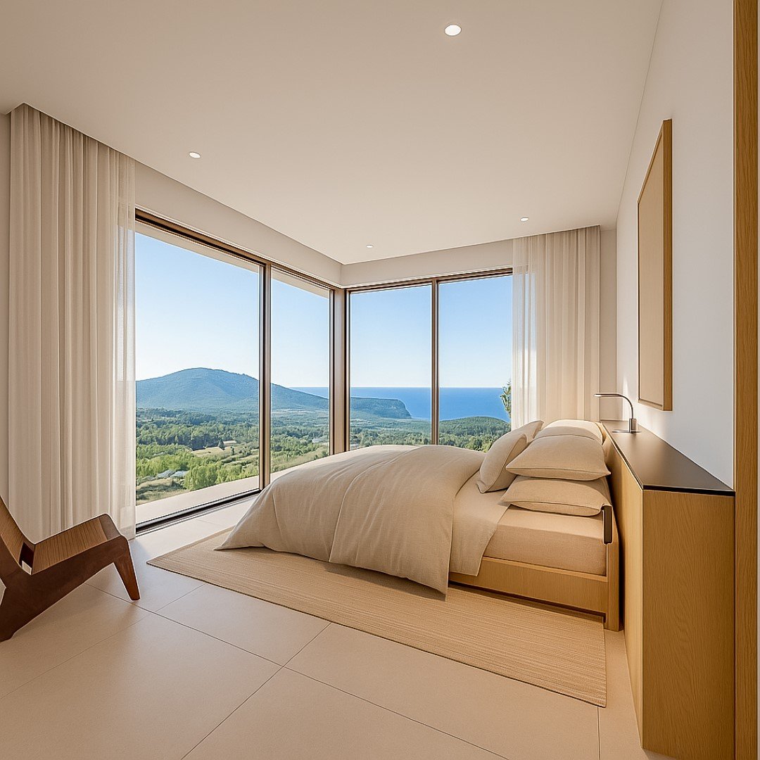 Exclusive villa set on an elevated plot surrounded by nature