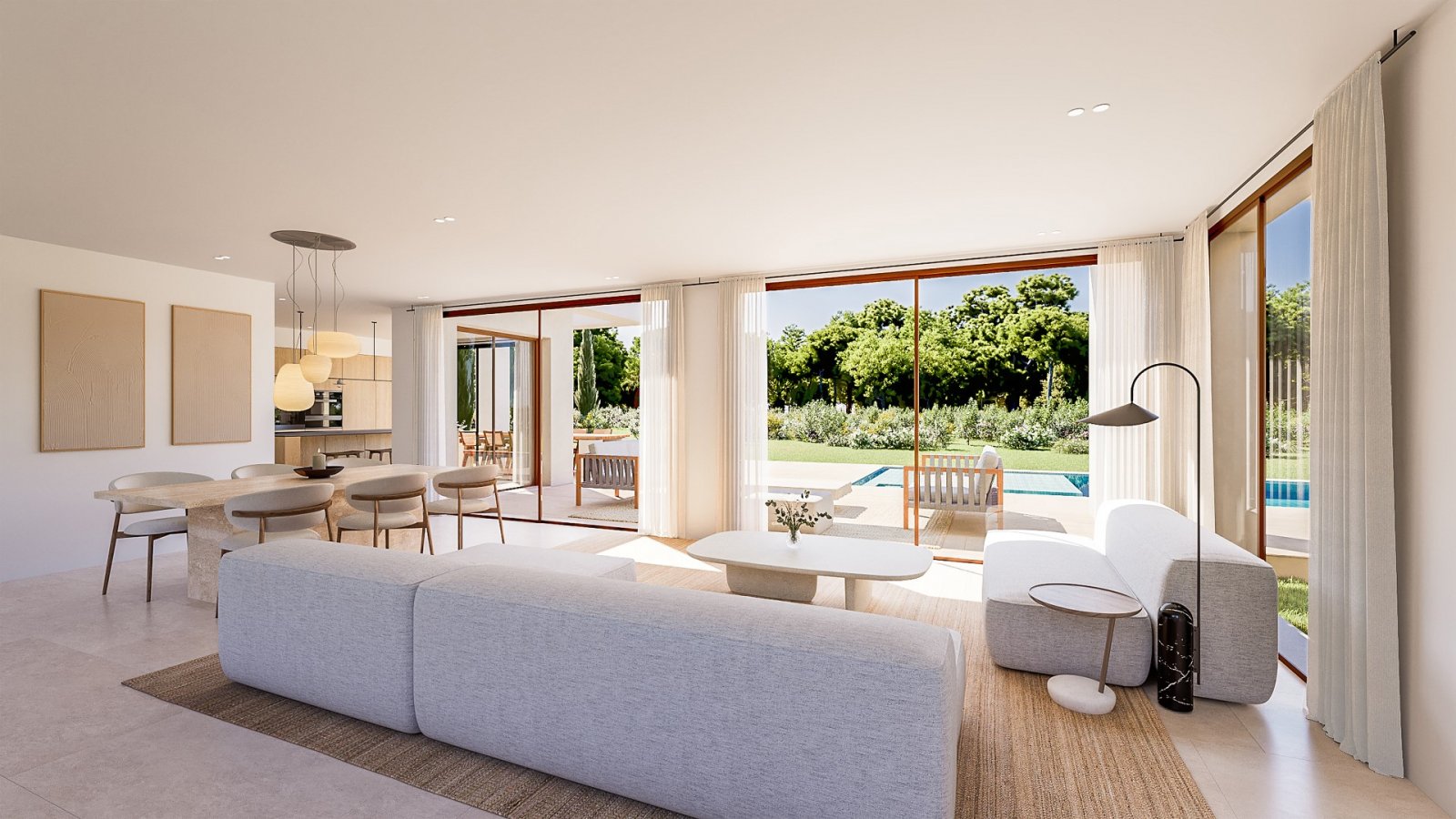 Ibizan elegance in a natural environment