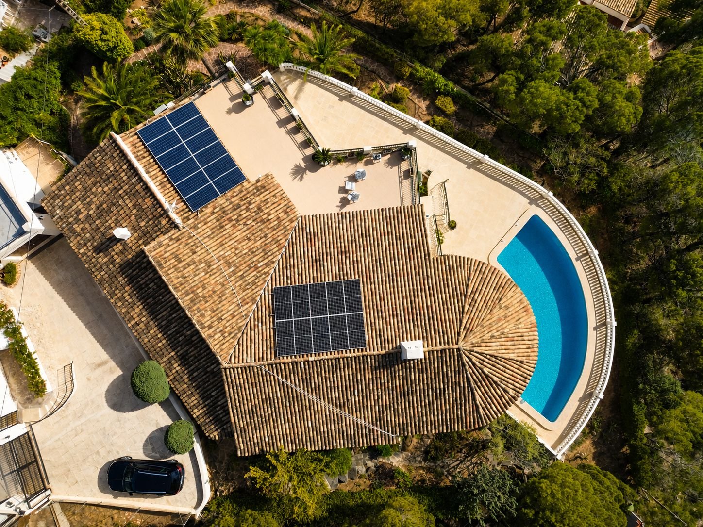 Exceptional Luxury Villa with Panoramic Views on a superb location near the Golfcourse of Altea
