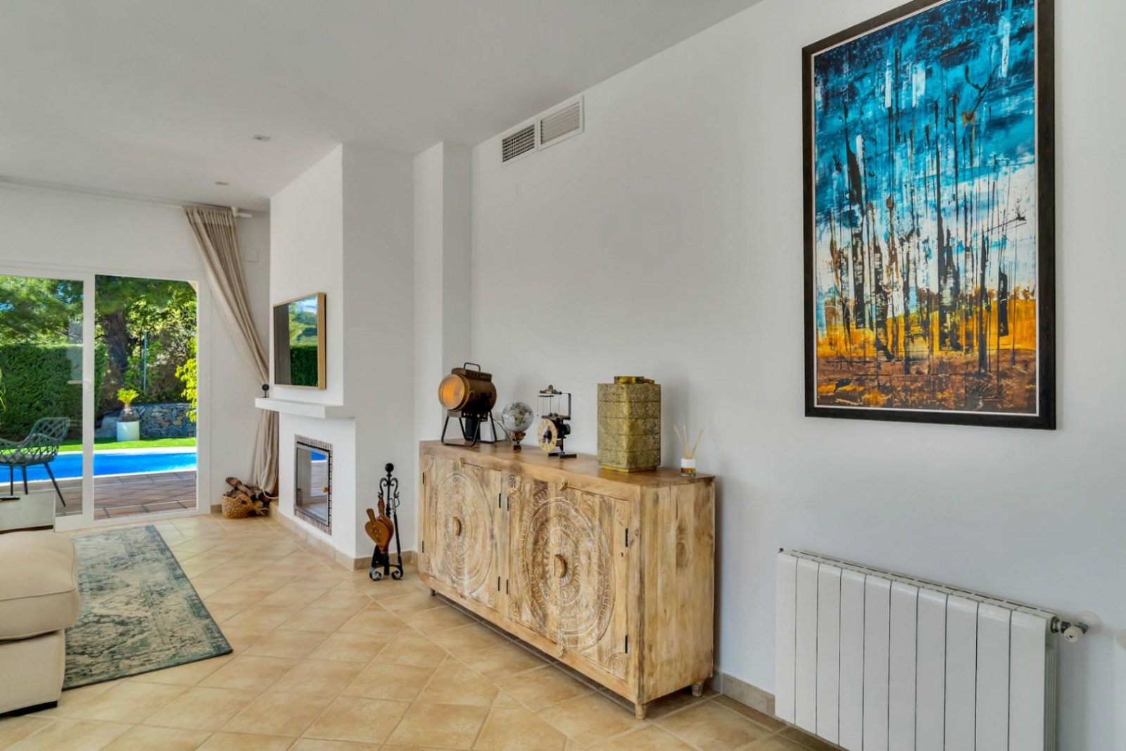 Mediterranean Villa with Heated Pool and Privacy Near Altea Golf