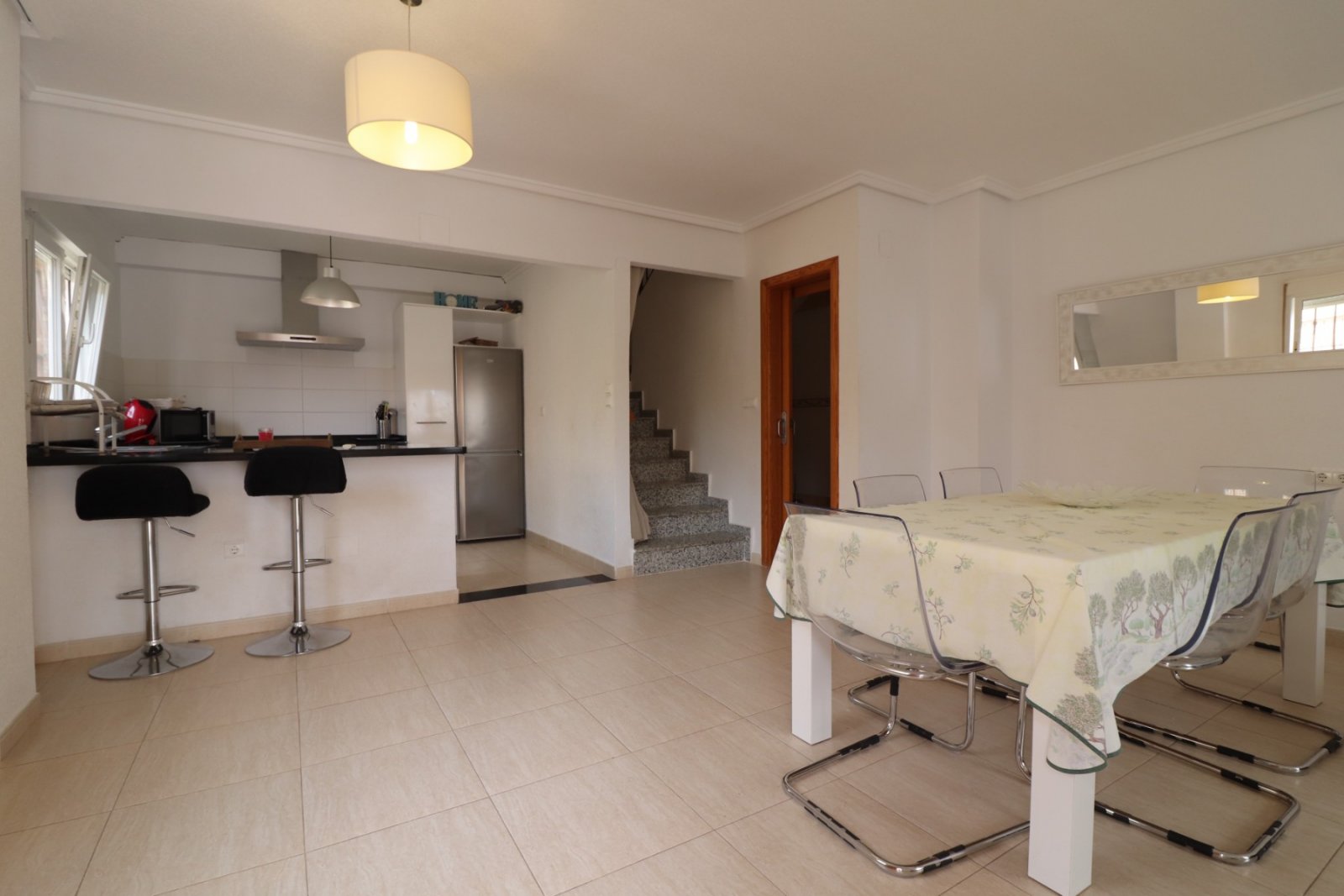 Quad-Villa with 3 bedrooms, 1 bathroom, 1 guest toilet and a communal swimming pool
