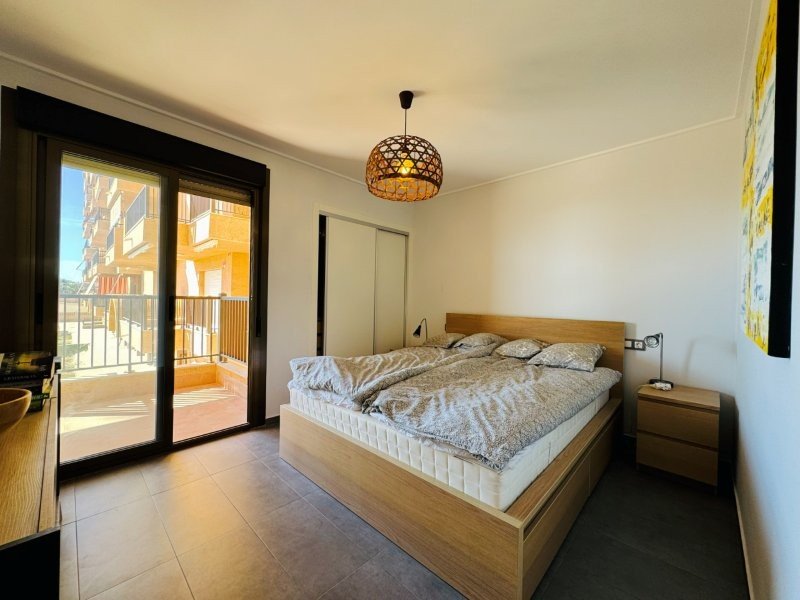Spectacular renovated beachfront apartment with sea views in La Mata