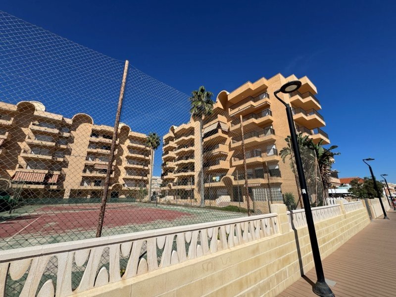 Spectacular renovated beachfront apartment with sea views in La Mata