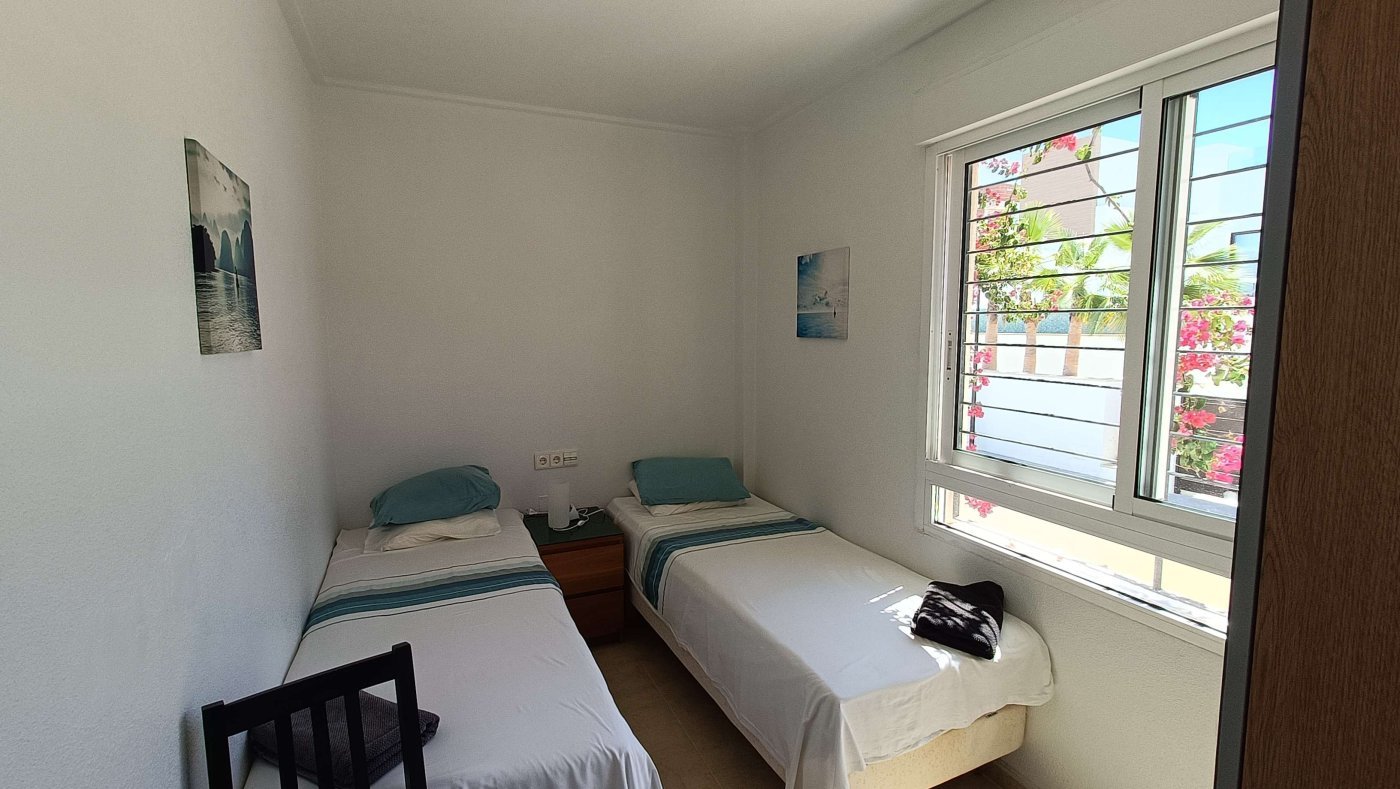 Beautiful Quad Villa with 3 bedrooms, 2 bathrooms, large Solarium, Underbuild and Garage