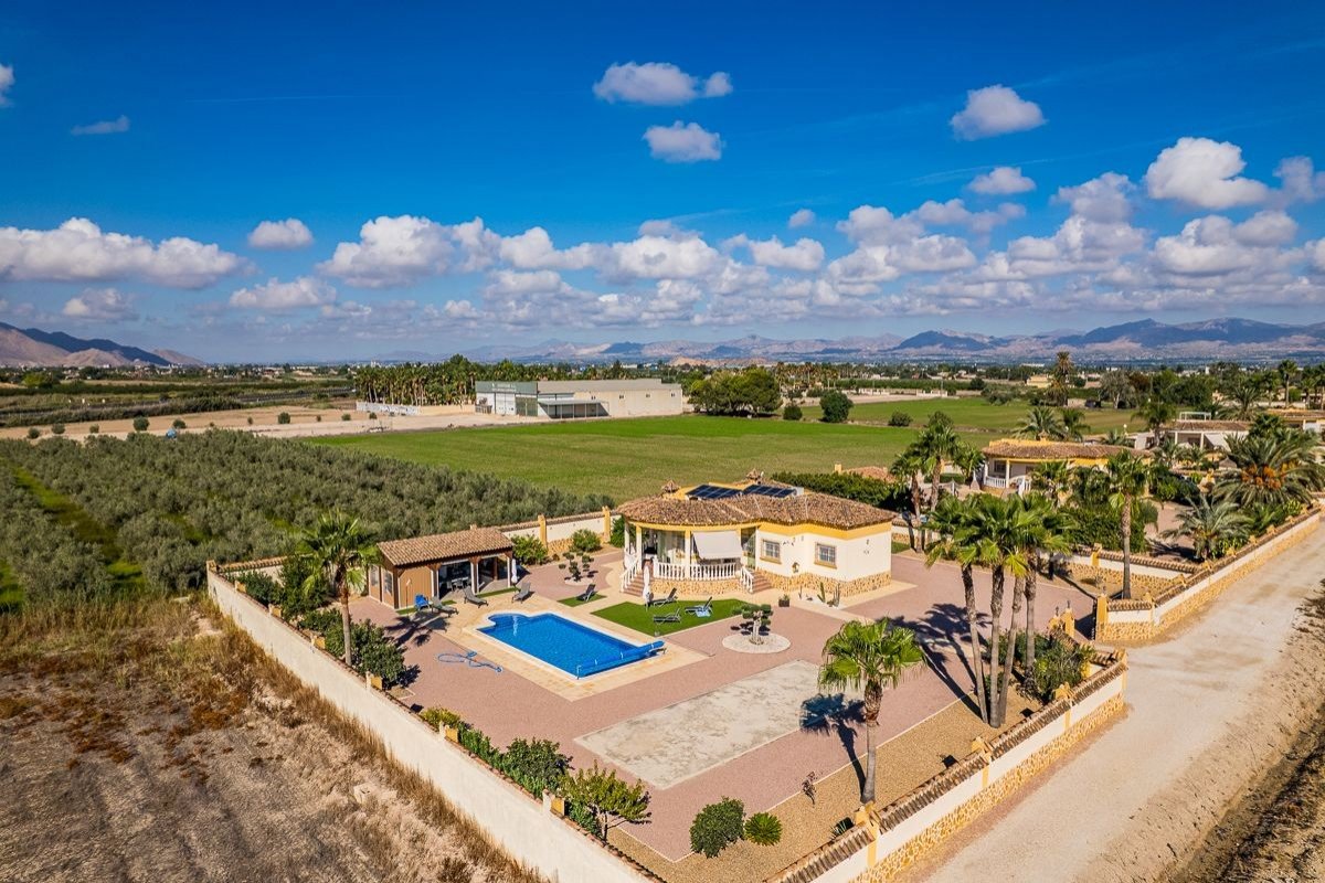 Amazing villa in Spanish style in Catral