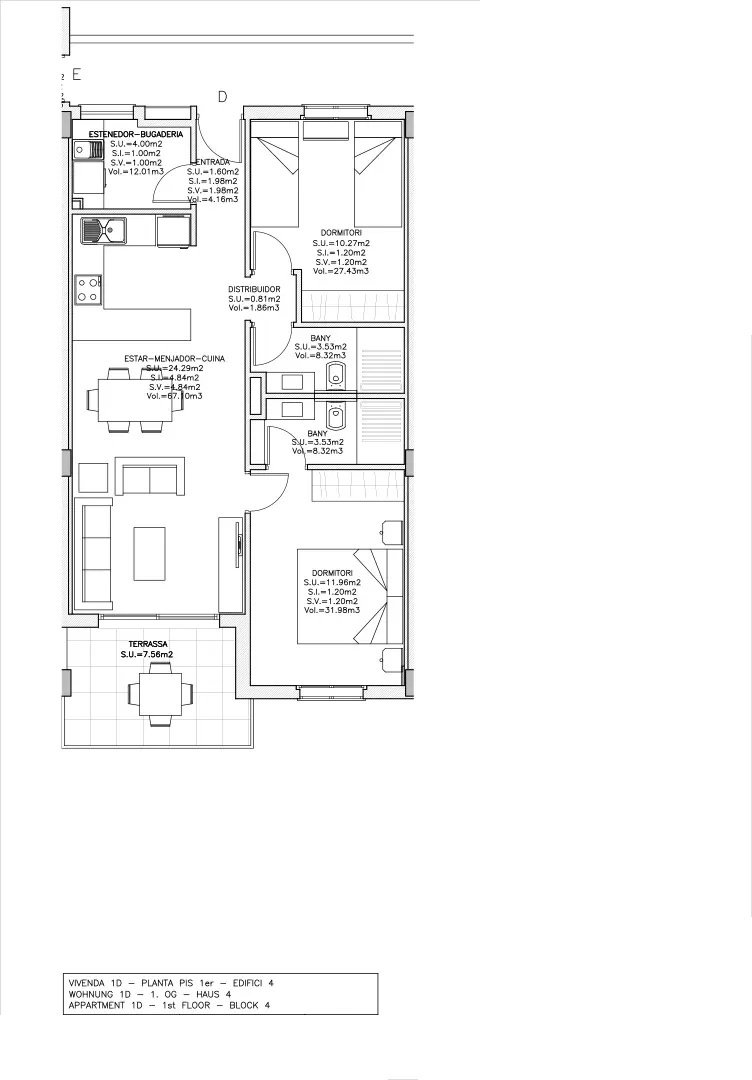 Apartamentos de 2 dormitorios y 2 baños con aire acondicionado, suelo radiante y parking privado a tan sólo 800 m de la playa