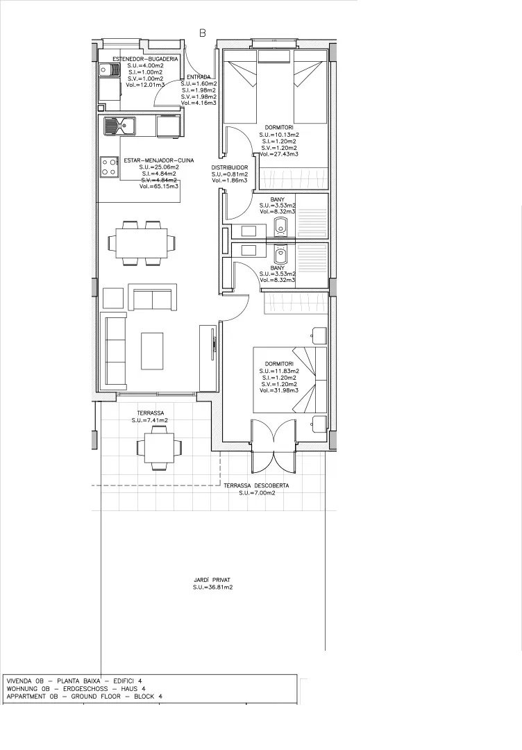 Apartamentos de 2 dormitorios y 2 baños con aire acondicionado, suelo radiante y parking privado a tan sólo 800 m de la playa