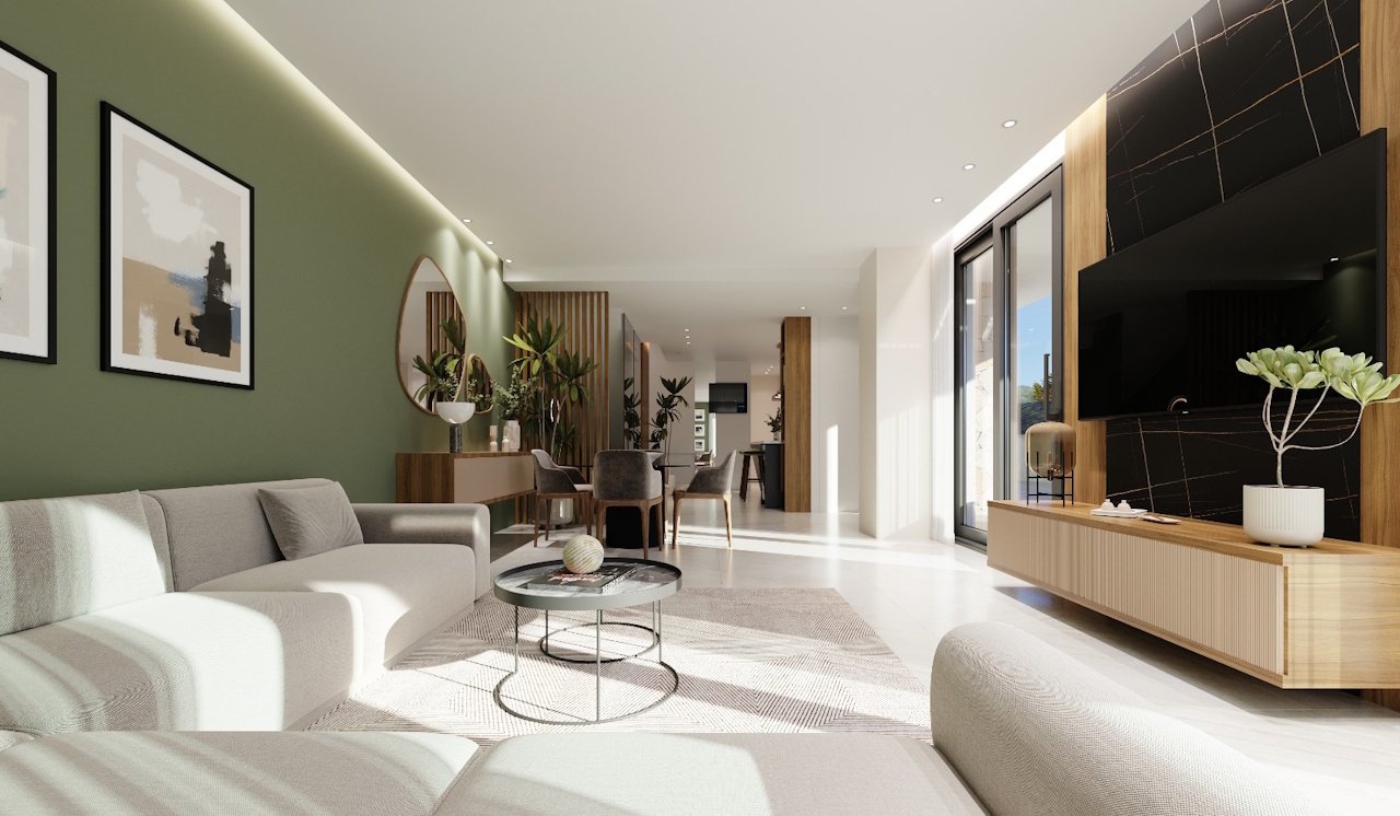 Villas de 3 dormitorios y 3 baños con semi-sótano y piscina privada en un fantástico Resort con lago propio