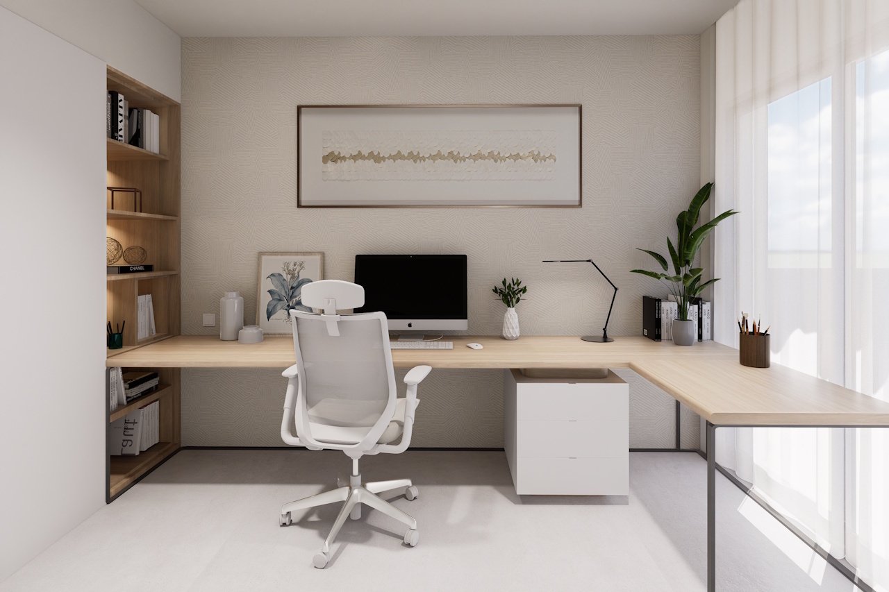 Villas de 3 dormitorios y 2 baños con solárium, parking privado subterráneo y piscina comunitaria junto a Serena Golf