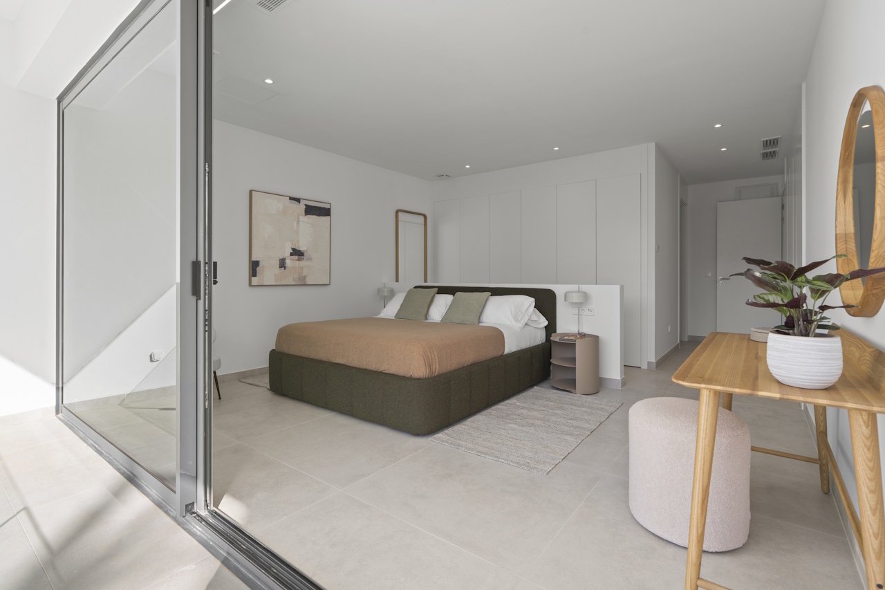 Villas de lujo con 3 dormitorios, 2-3 baños, aire acondicionado, suelo radiante y piscina privada en una de las zonas más cotizadas de Benidorm