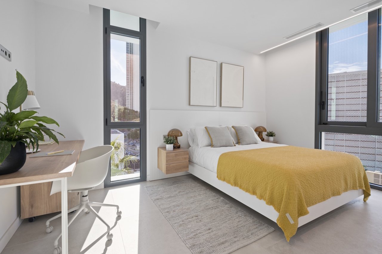 Villas de lujo con 4 dormitorios, 4 baños, aire acondicionado, suelo radiante y piscina privada en una de las zonas más cotizadas de Benidorm