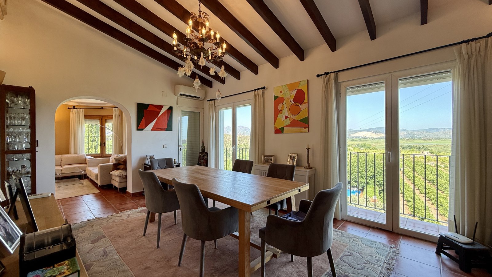 Exclusiva finca mediterránea en Monte Pego con casa de invitados, dos piscinas privadas y un extraordinario potencial