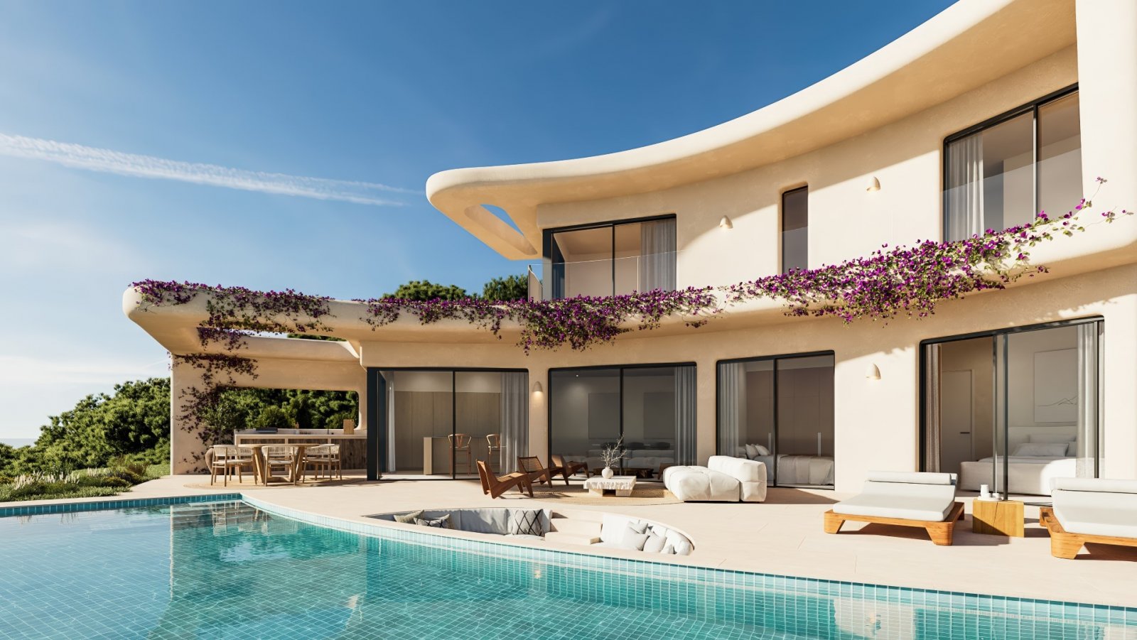 Jávea: Villa exclusiva de diseño contemporáneo sofisticado con 5 dormitorios, 5 baños, garaje y piscina infinita Jávea: Villa exclusiva de diseño contemporáneo sofisticado con 5 dormitorios, 5 baños, garaje y piscina infinita