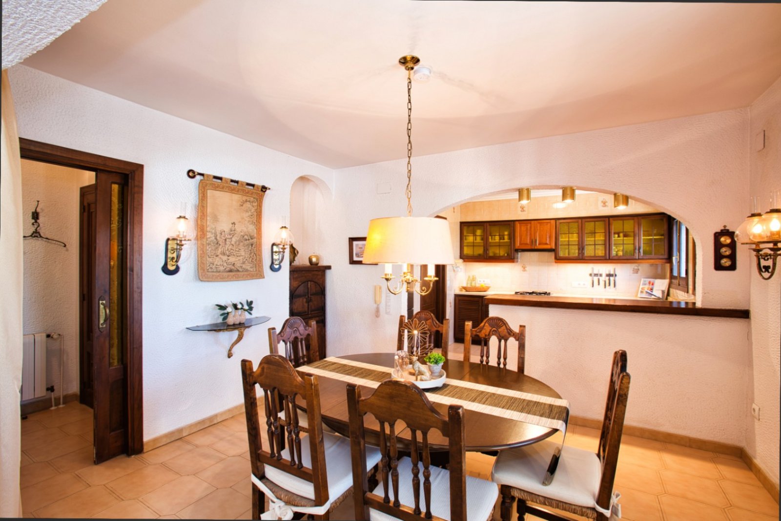 Villa independiente con vistas al mar, piscina y 3 dormitorios en San Jaime