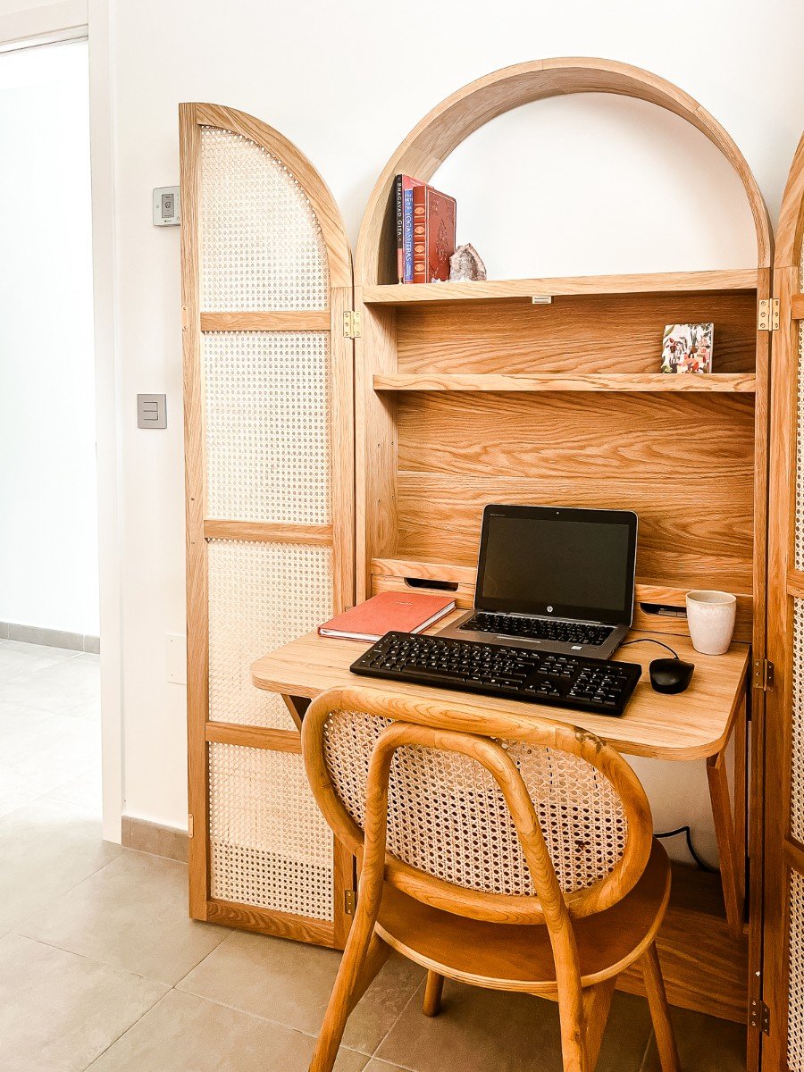 Apartamento en planta baja de estilo ibicenco a tan solo 800 m de la playa