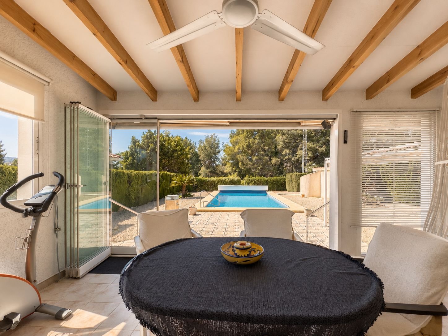 Villa de una sola planta con piscina privada en Barranco Hondo