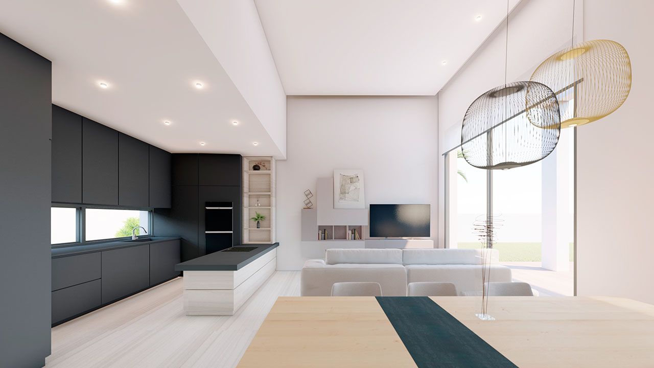 Villas exclusivas de 3 dormitorios con vistas al mar, solarios, piscina privada y sótano opcional