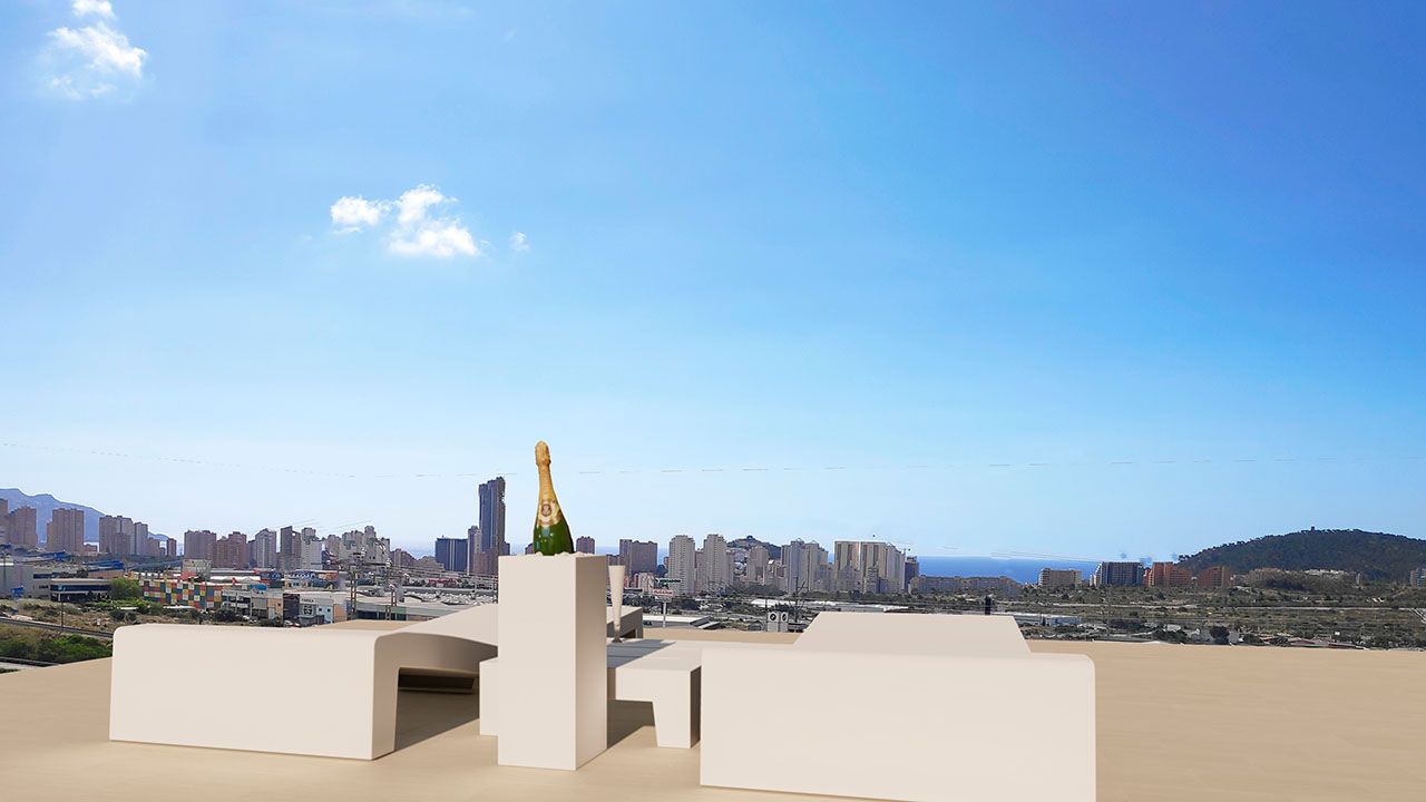 Villas exclusivas de 3 dormitorios con vistas al mar, solarios, piscina privada y sótano opcional