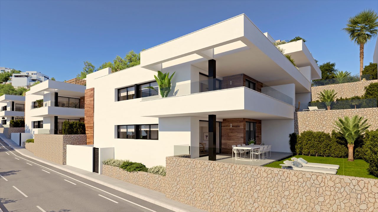 Cumbre del Sol: Exclusivos áticos de 2 dormitorios y 2 baños en un bonito complejo con piscina comunitaria Cumbre del Sol: Exclusivos áticos de 2 dormitorios y 2 baños en un bonito complejo con piscina comunitaria