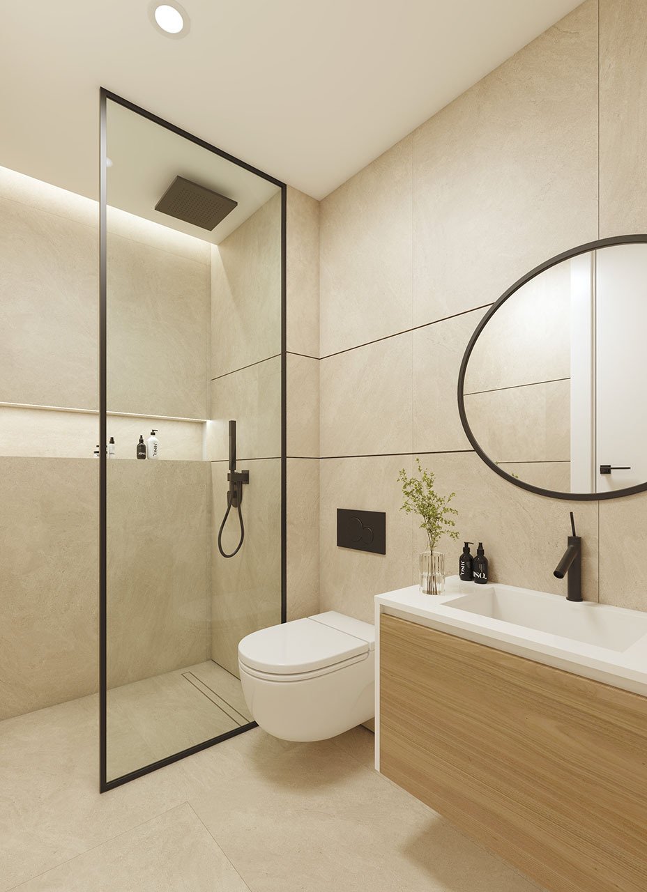 Apartamentos de 3 dormitorios y 2 baños con aire acondicionado, parking privado opcional y piscina comunitaria a tan sólo 100 m de la playa
