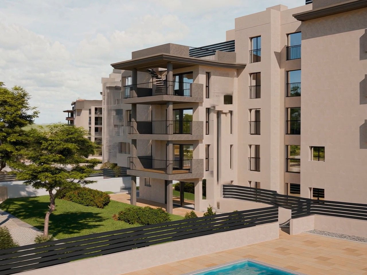 Áticos de 3 dormitorios y 2 baños con solario, aire acondicionado, suelo radiante y parking privado a tan sólo 500 m de la playa