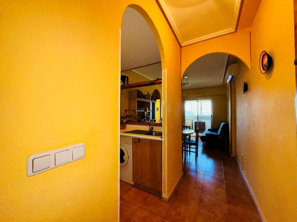 Wohnung mit 1 Schlafzimmer, 1 Bad, Gemeinschaftsdachterrasse und Gemeinschaftspool nur 200 m von Strand