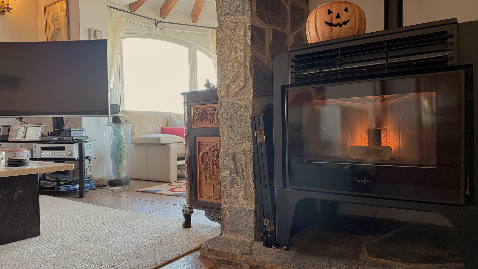 Villa de 3 chambres avec vue panoramique et piscine