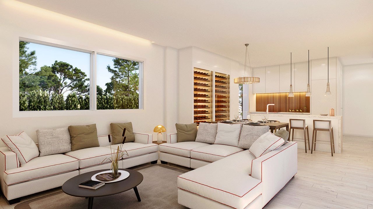 Villas exclusives de 3 chambres et 2 salles de bains dans un complexe de golf